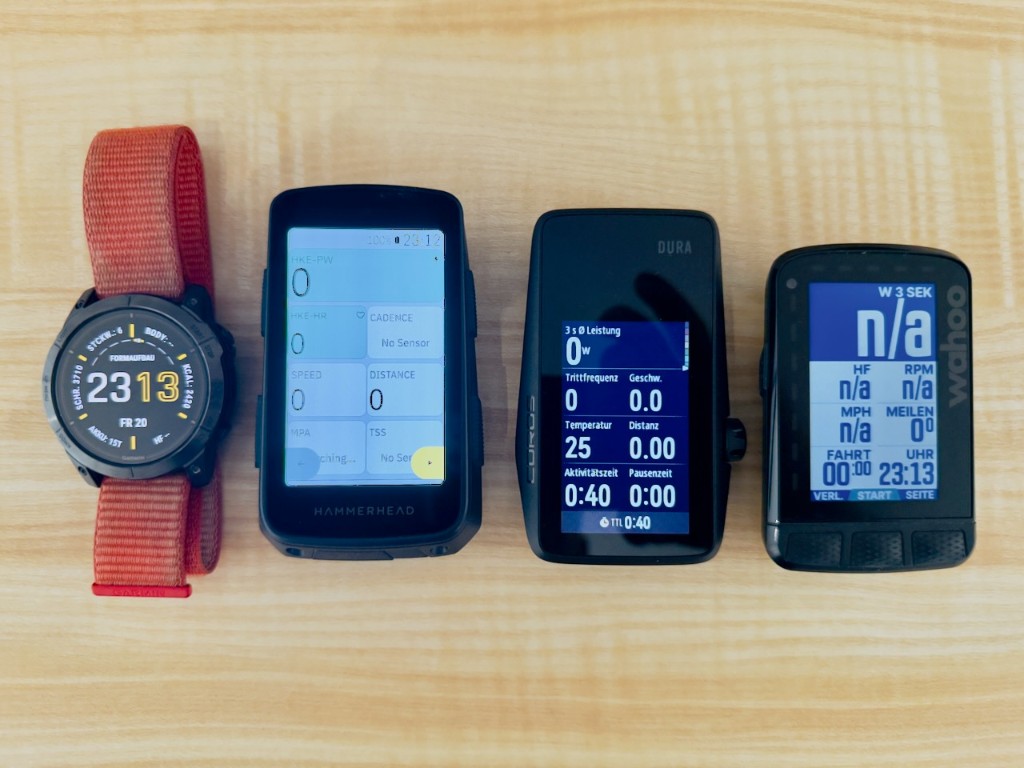 Garmin, Wahoo, Coros oder Hammerhead? Die Qual der Wahl am Cockpit